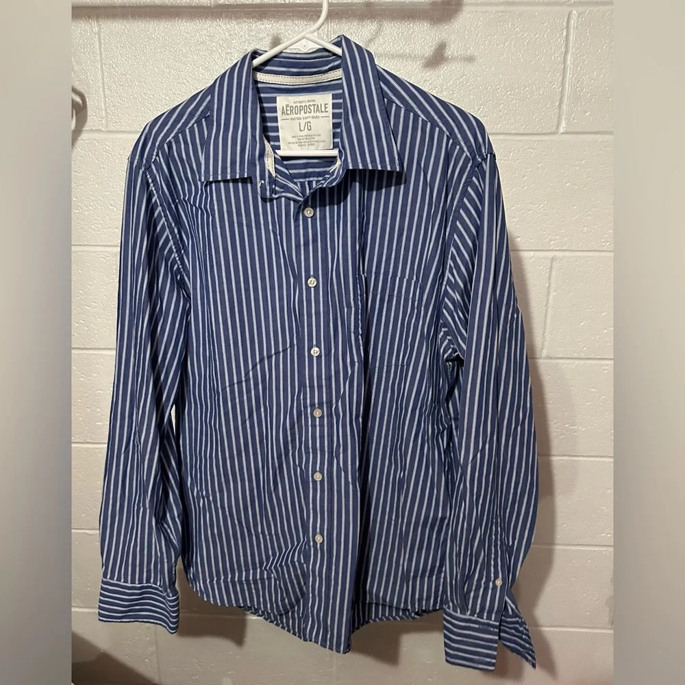Aeropostale button down, large - Picture 2 of 5